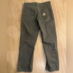 Carhartt pants- dark green, 29x30